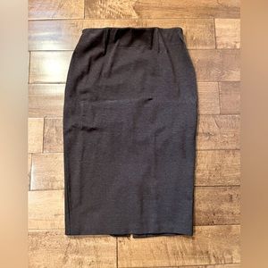 Prologue knit pencil skirt maroon